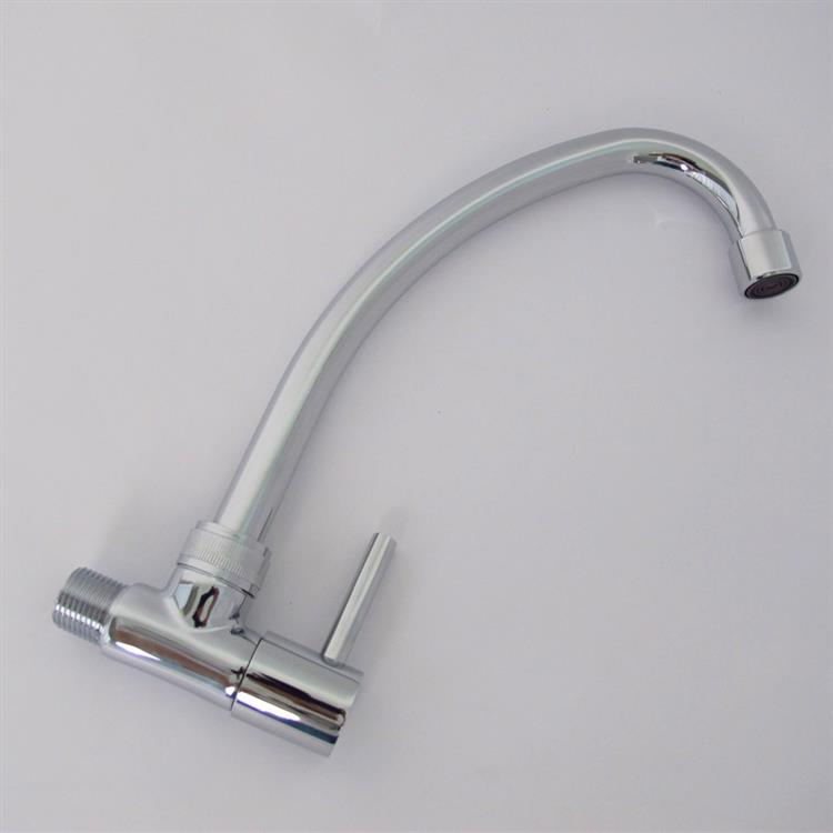 chrome brass water faucet