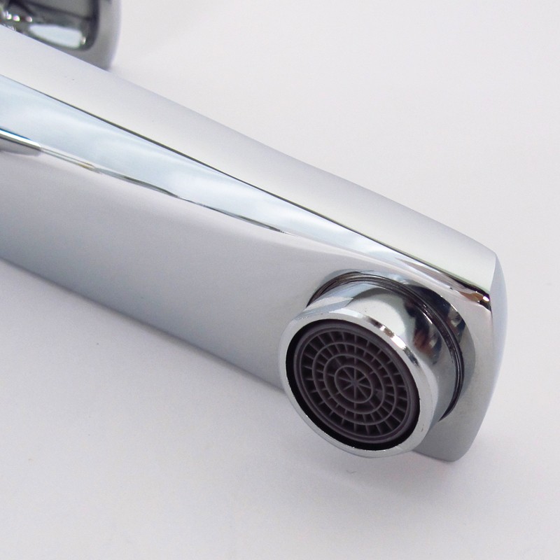 heightened cold hot water mixer faucet