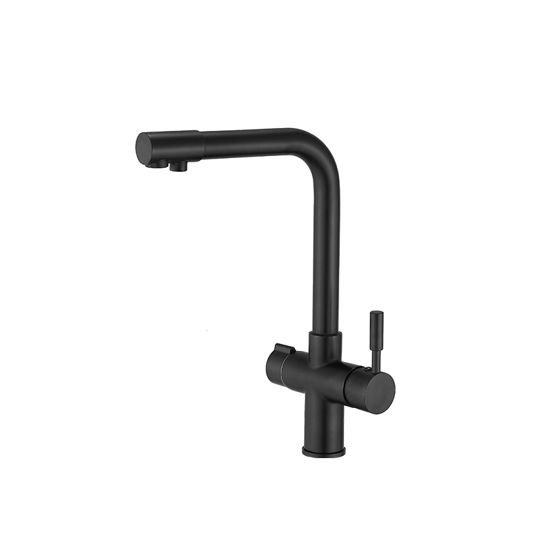 Double Handle Hot Cold Kitchen Faucets
