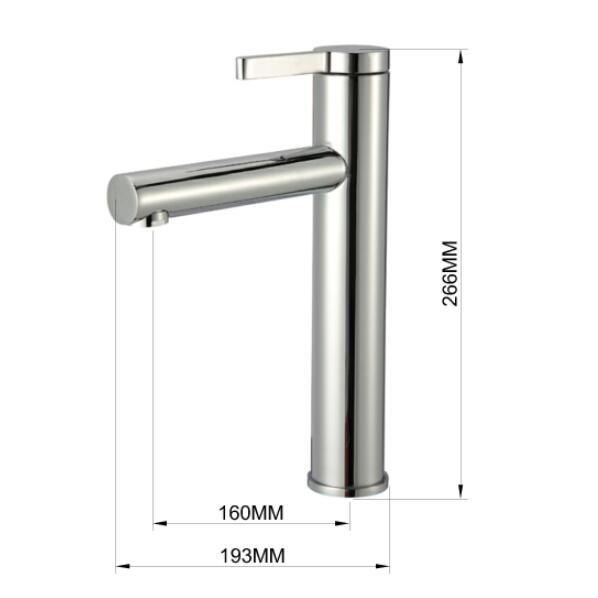 Tall modern basin faucet water taps