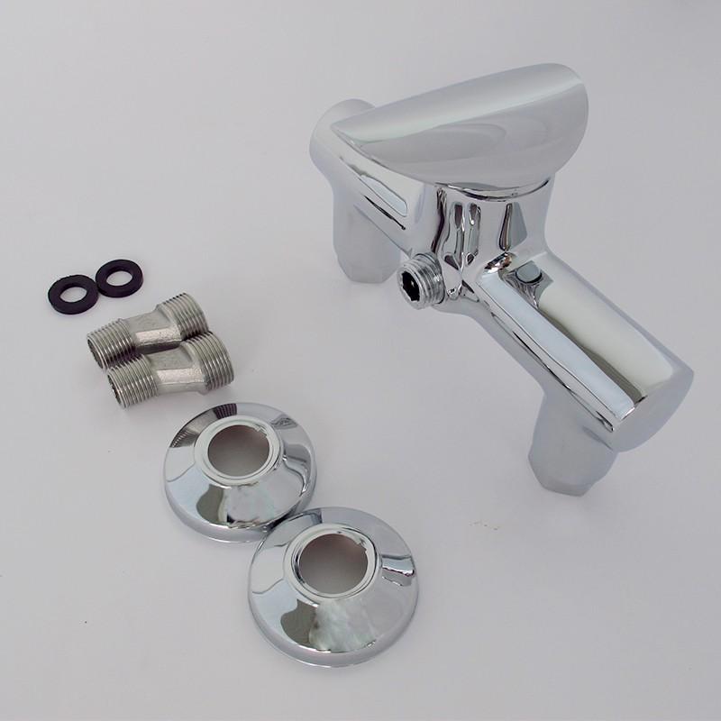 wall mounted single handle shower mixer