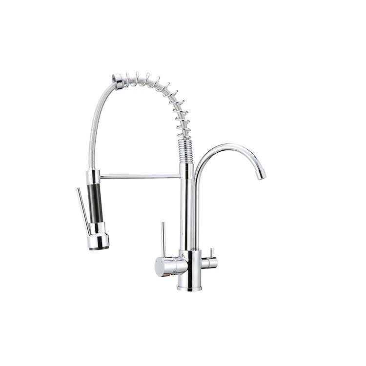 pub style 3-way kitchen water faucet