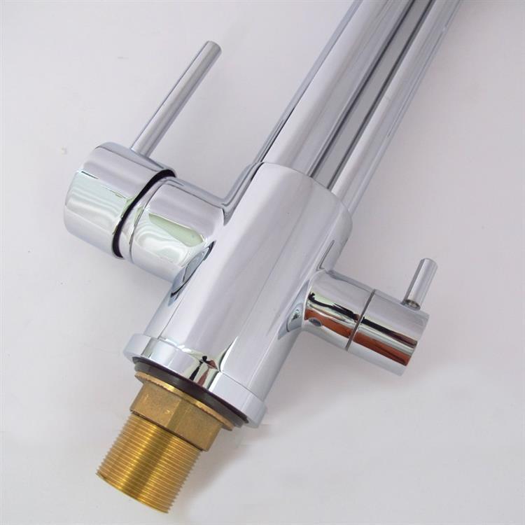 pub style 3-way kitchen water faucet