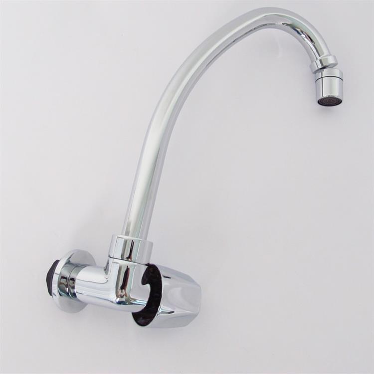 Wall mount cold water kitchen tap