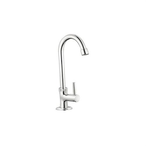 Deck mount cold water faucet in kitchen