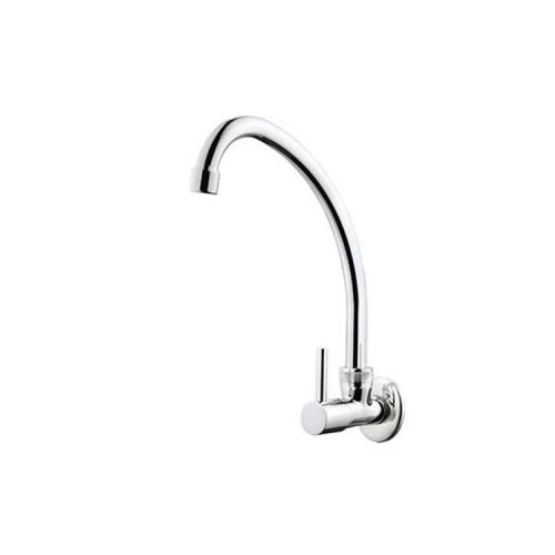 Wall mount kitchen cold water faucet