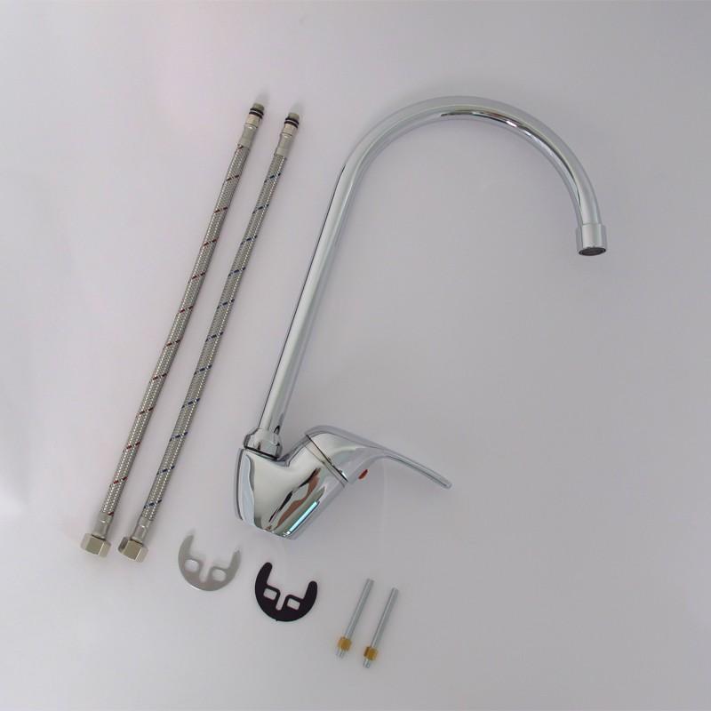 Swan neck kitchen faucets water tap