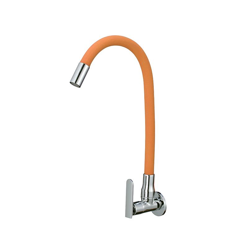 double handle brass kitchen faucet taps