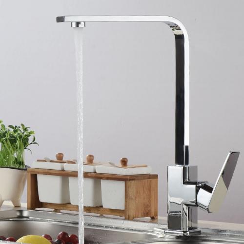 Stainless Steel Heightened Kitchen Faucet