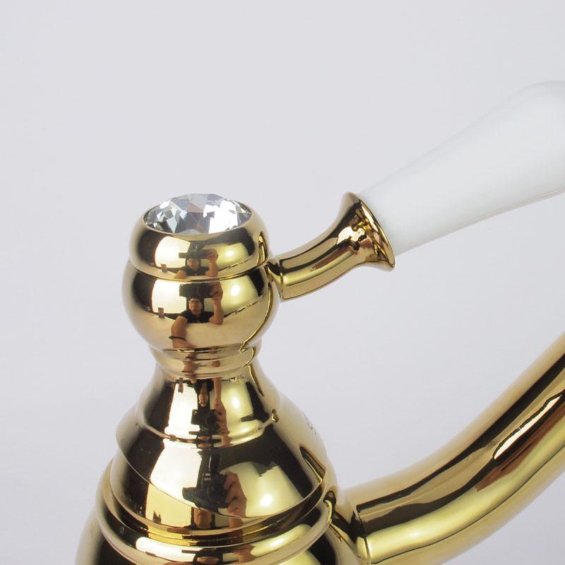 heightened oem chrome basin faucet